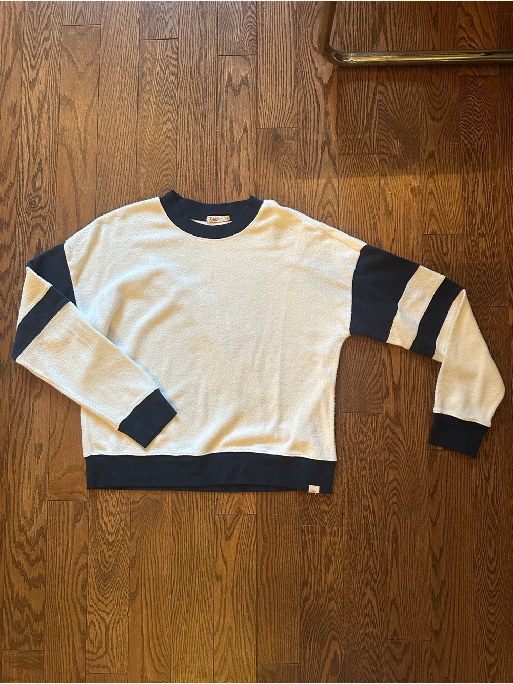 Faherty Ringer Long Sleeve Tee - Size M